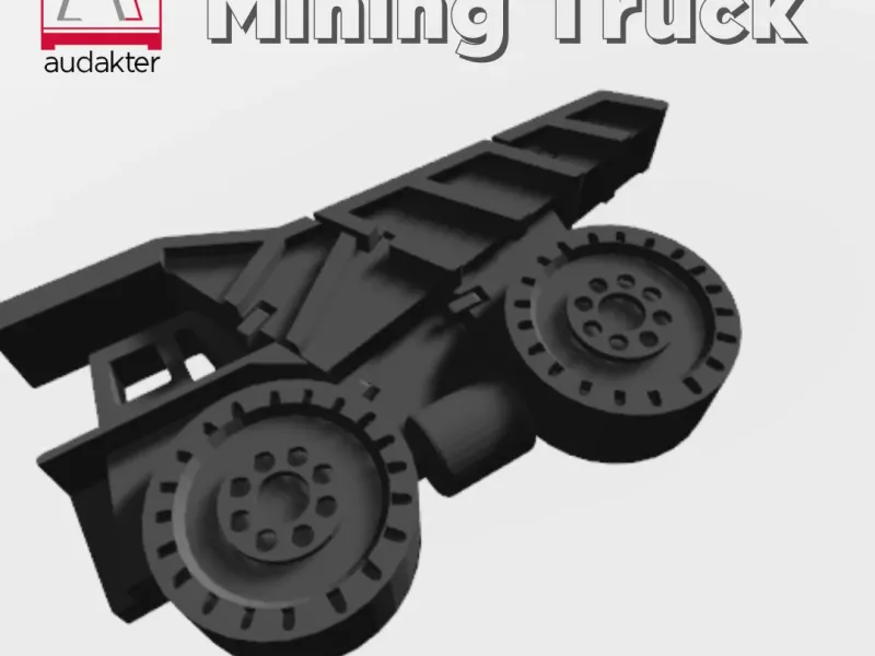 Camião de mineração Lectra Haul - Desenho 3D