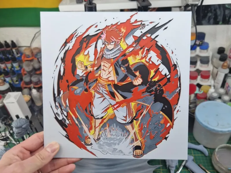 Fairy Tail Hueforge - Natsu Dragnir