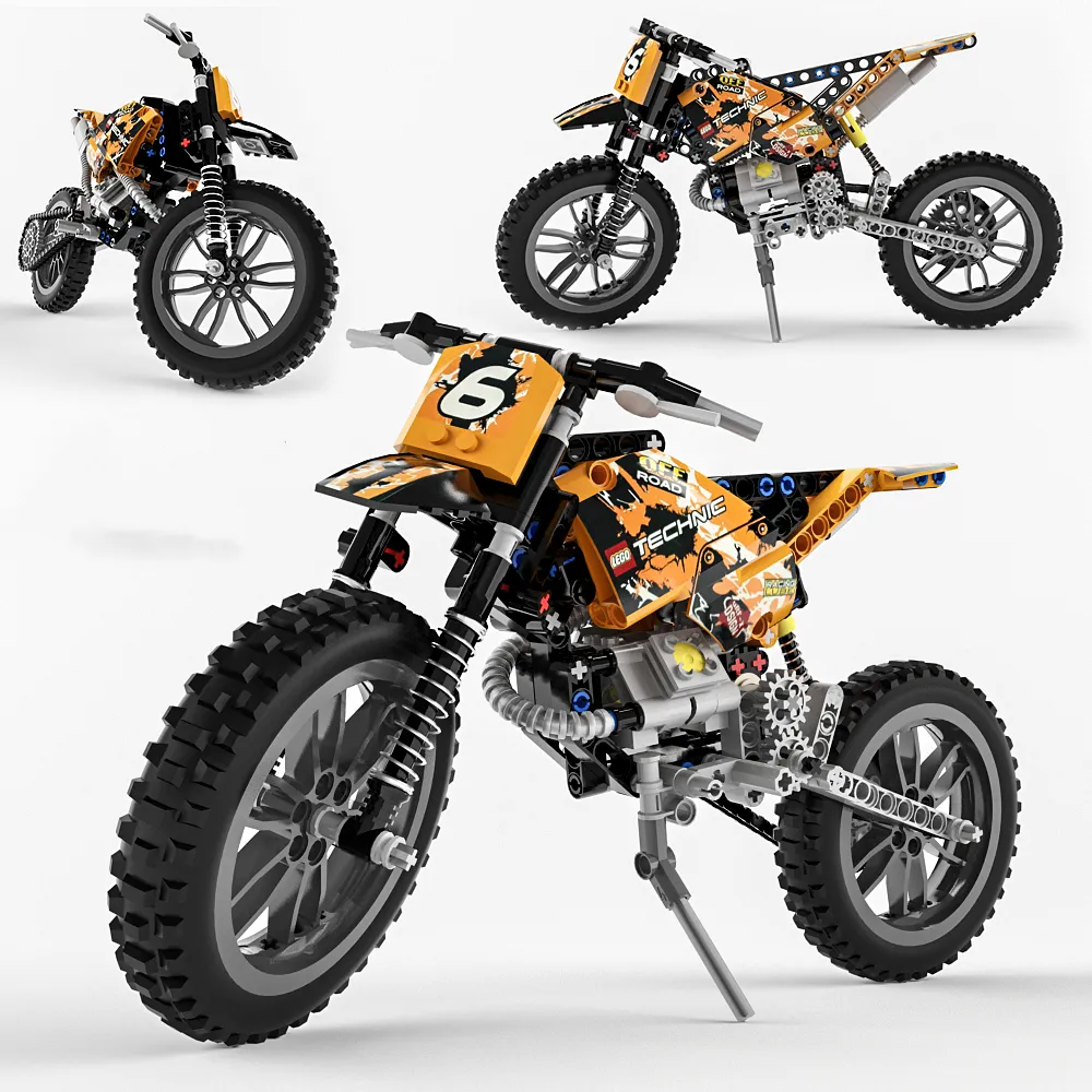 Lego Technic Moto Cross Fahrrad