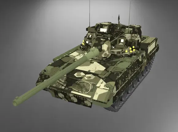 Main Battle Tank T-95 3D Printing STL File