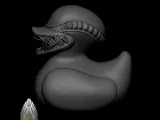 Alien Xenomorph Duck 3D DIGITAL DOWNLOAD-1