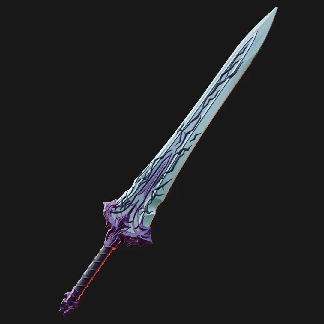 Demon King's Longsword Solo Leveling Arise Fan Art