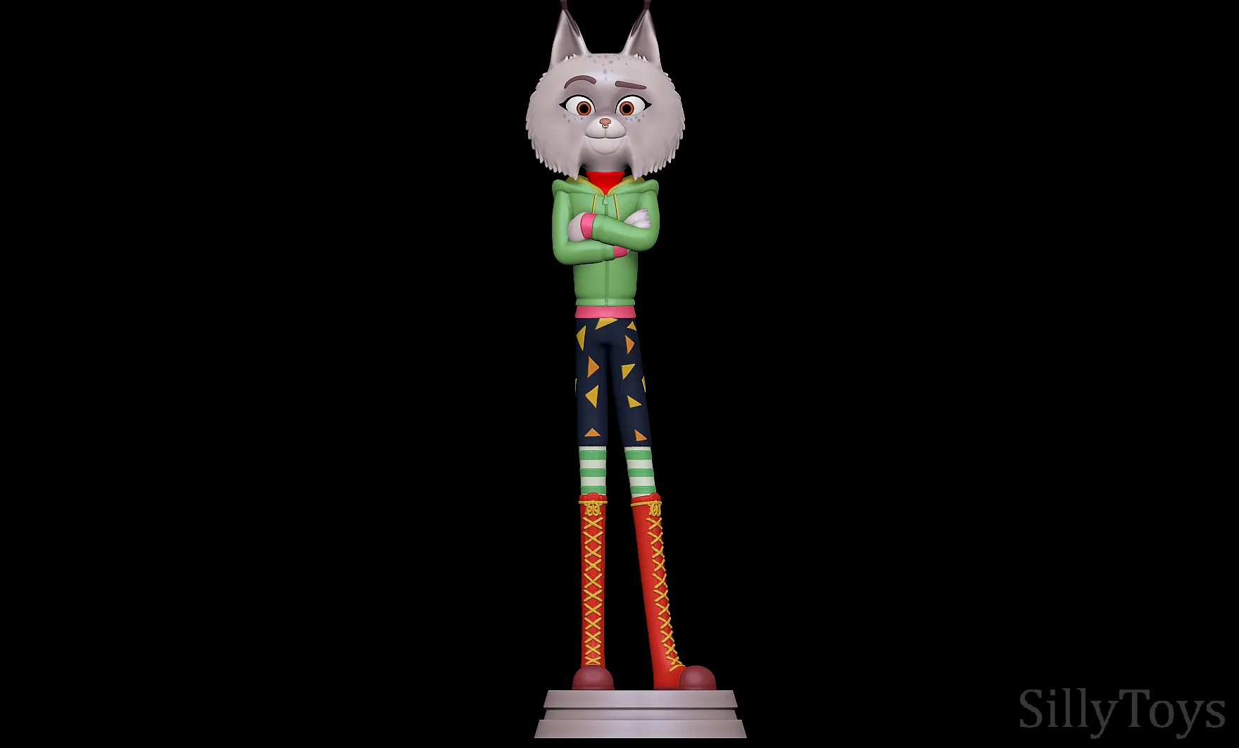 Nooshy Figure Characters & Creatures STL Download - Nooshy - Sing 2by SillyToys