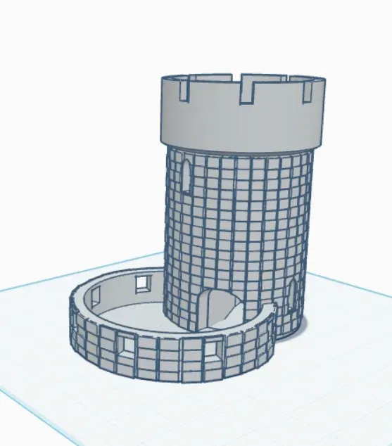 Medieval Dice Tower