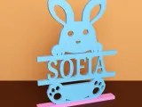 Easter Bunny Name Decoration (SOFIA)-0