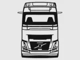 Volvo FH16 Aero front silhouettes-0