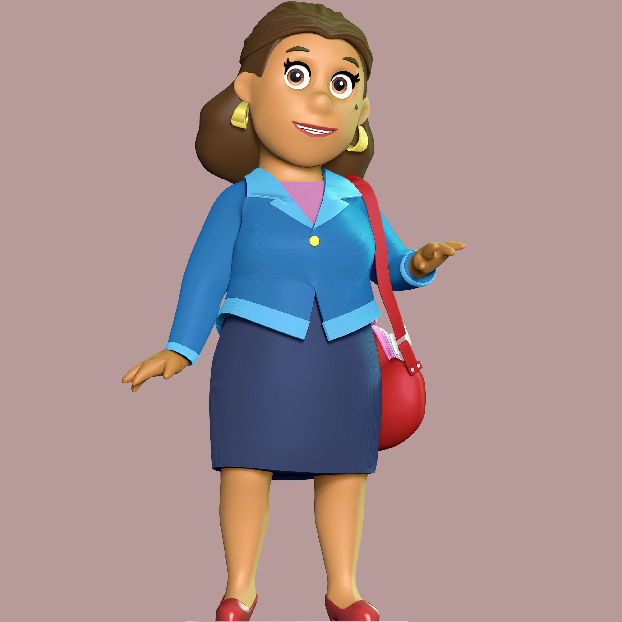 Mayor Goodway Paw Patrol 3d Models Download Creality Cloud