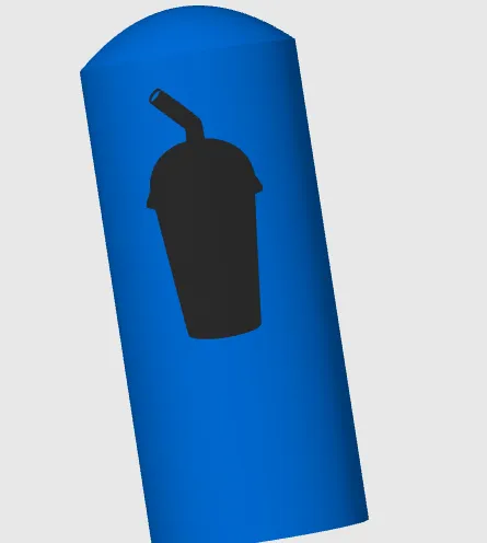 Ninja Slushie Cup Handle Cover – 3D Printable File