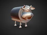 toilet paper holder moo cow-2