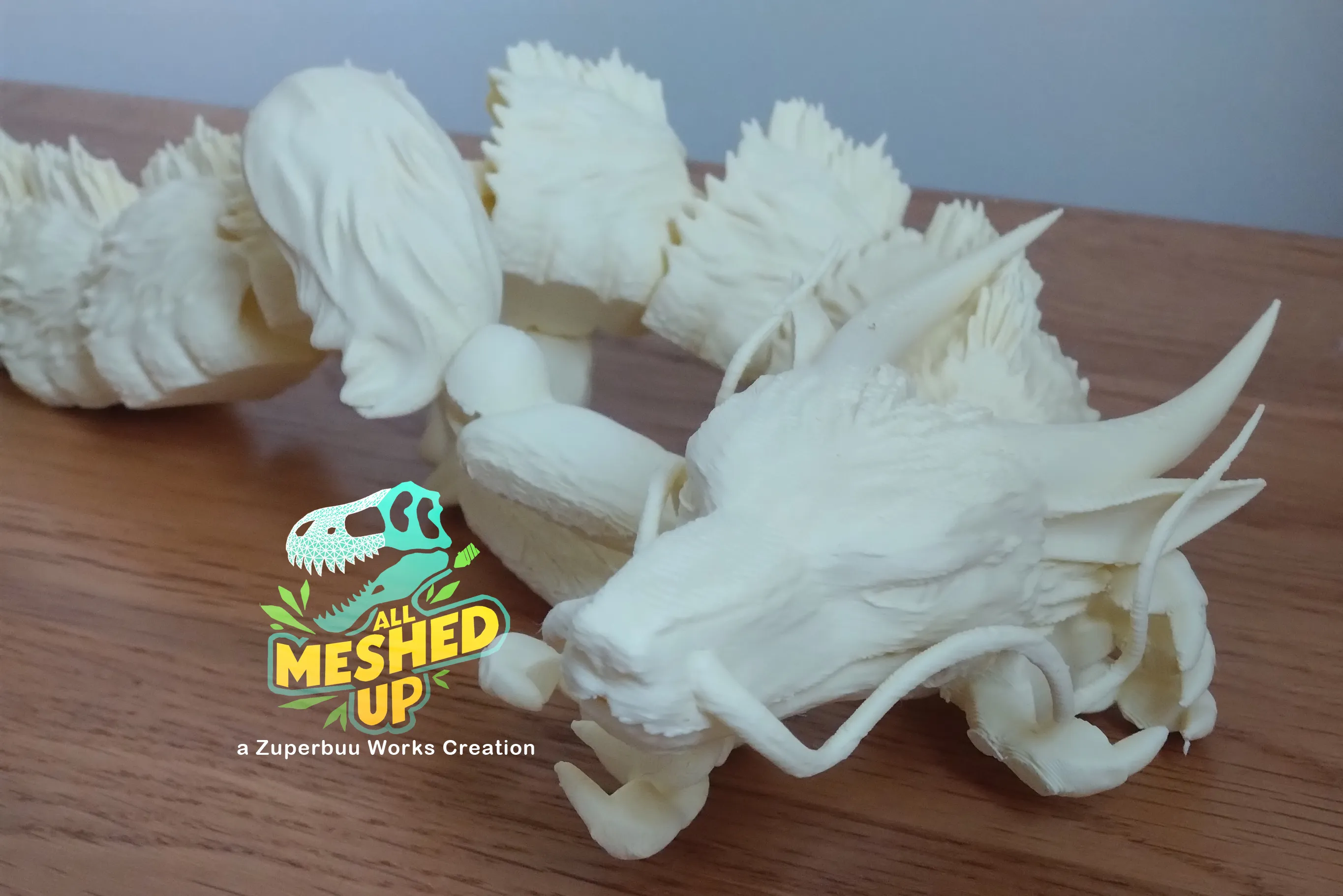 Articulated Kohaku River Spirit Dragon Toy v2