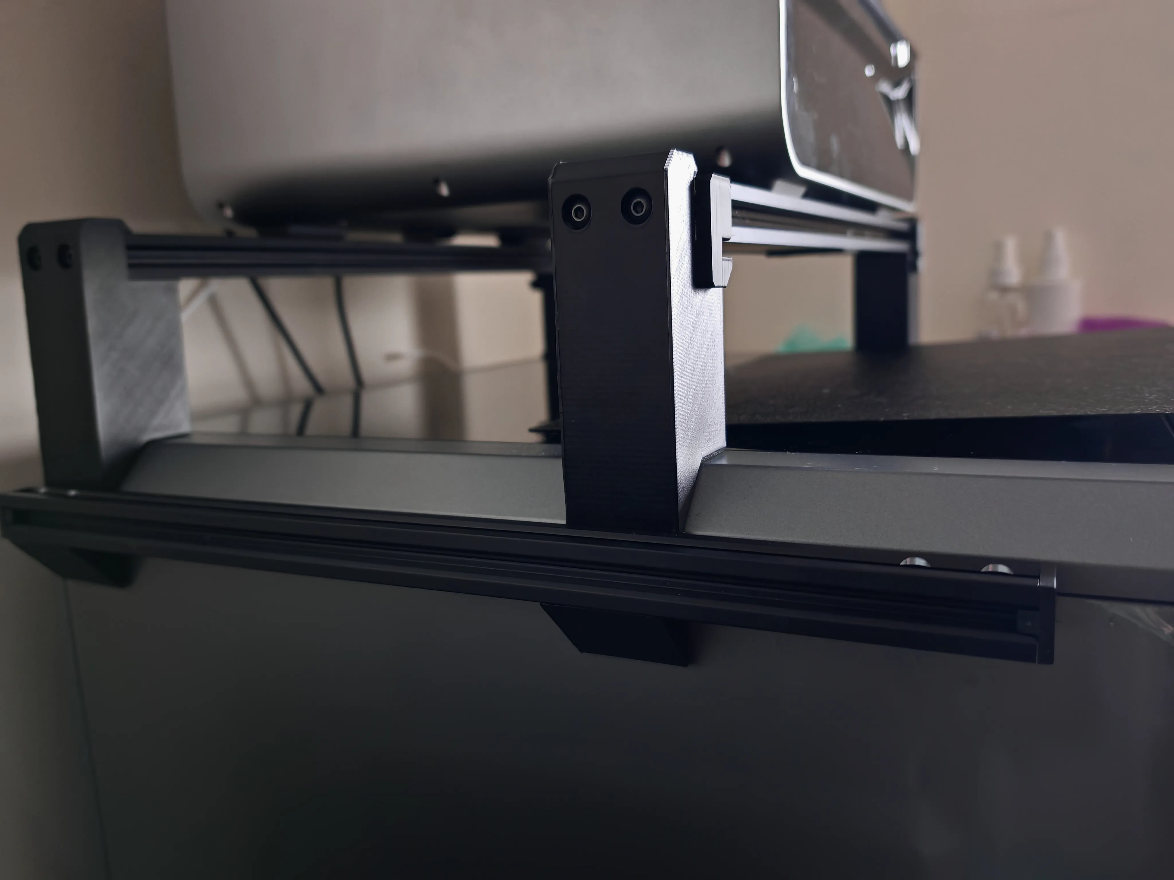 K2 CFS Riser using old printer aluminium profie 20x40x460mm