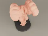 Brain Stem anatomy For 3D printing-3