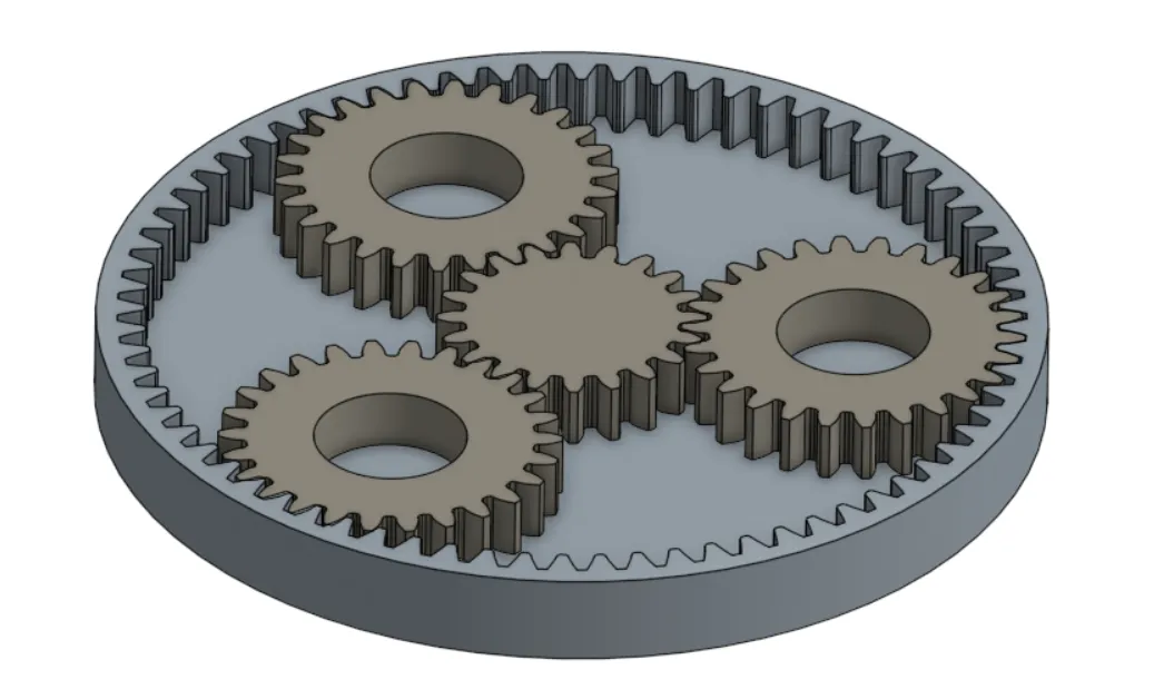 Reductor planetario Fidget