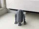 Lowpoly Star Wars R2-D2-1