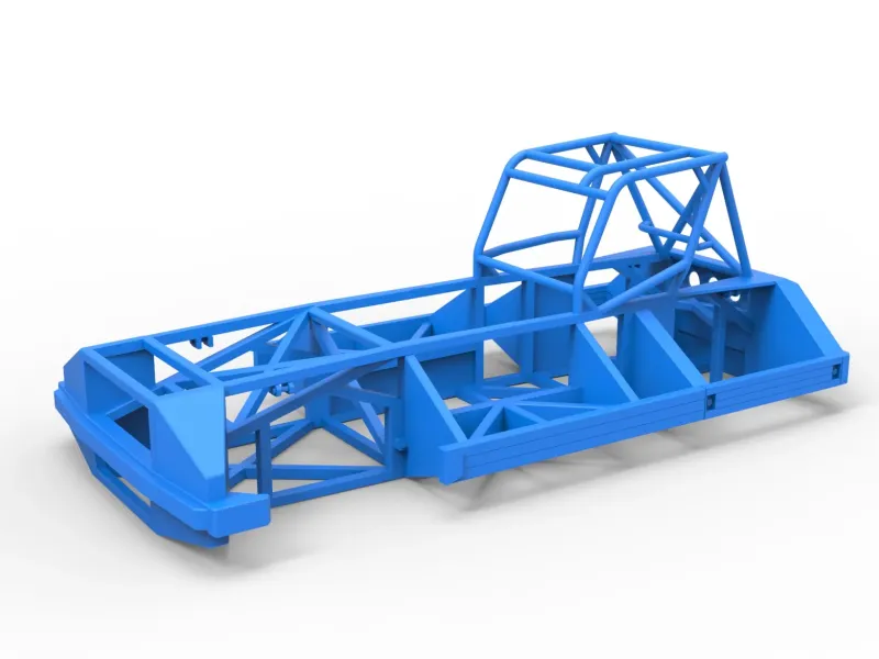 Frame of New Zealand Superstock car Version 3 Scale 1:25