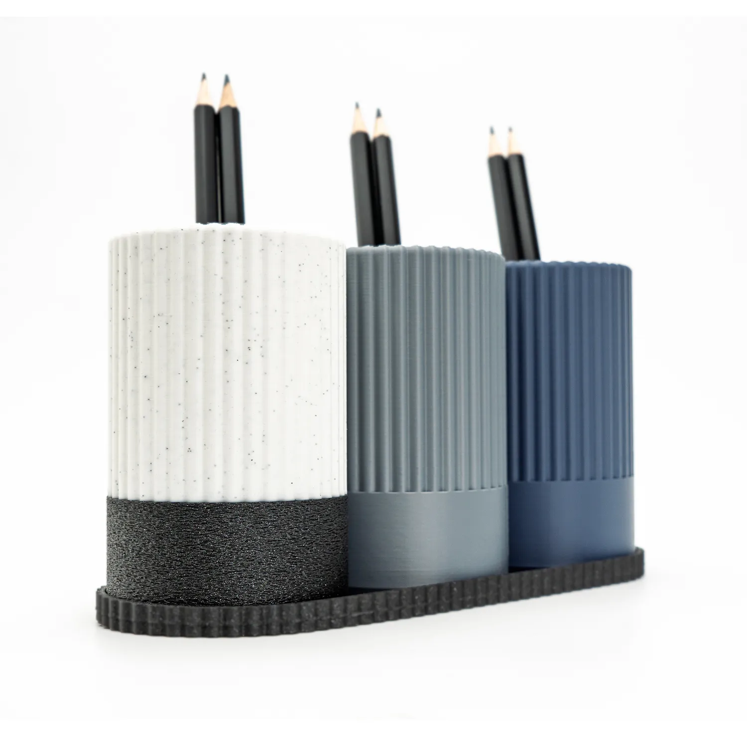 Striped Desk Organizer