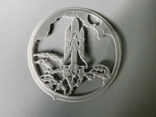 shuttle ornament