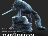 Big Giant wolf with sword-1