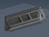 Boeing 737 Knee Lights Panel Frame-1