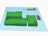 juego de base de golf (ajustable) + rectas y esquinas (más barato)-0