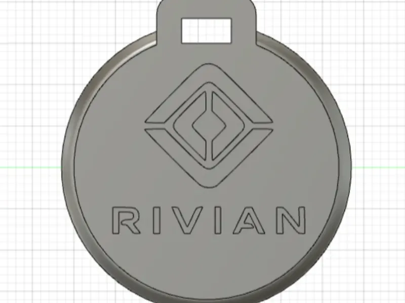 Pendentif porte clé Rivian / Rivian Key ring ornement