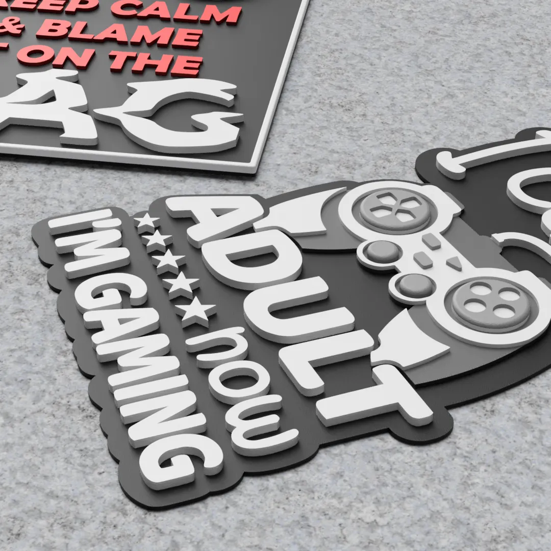 GAMING - WALL ART - VERSION 1