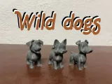 Niedliche wilde Hunde-0