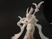 Vus - Spear Maiden to Morrigan - PRESUPPORTED - 32mm Scale-3