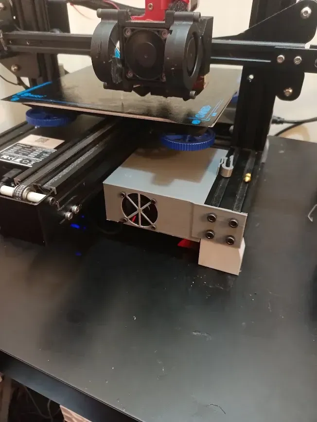 Ender 3 Pro Front Raspberry Pi Enclosure