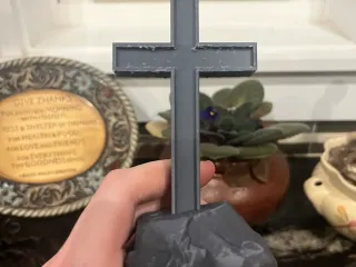 Cross on Rock