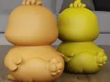 Cute Duckling 3D Print Model STL-4
