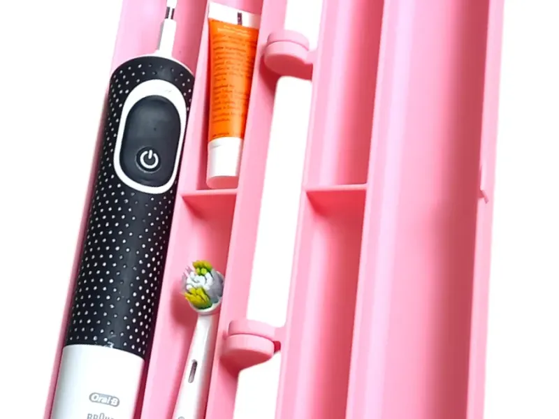 estuche para cepillo de dientes eléctrico