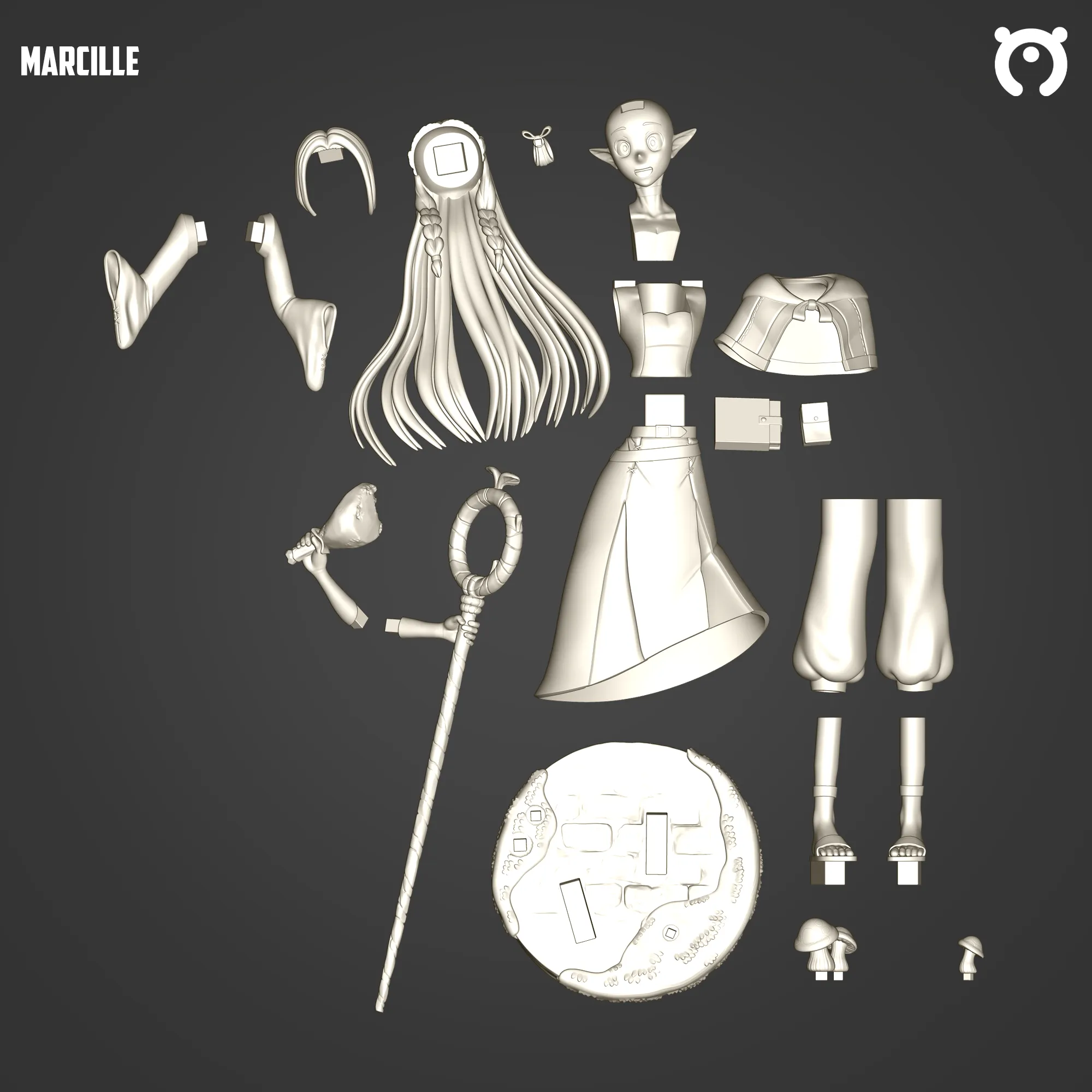 Marcille - Mazmorra Meshi
