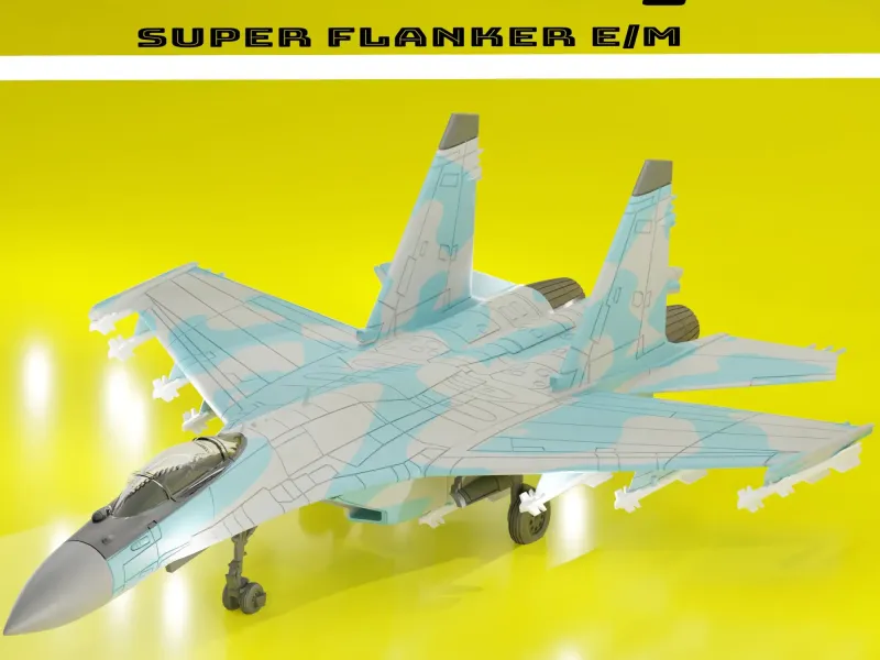 SU-35s (SUPER FLANKER E/M) V1 (4 IN 1)