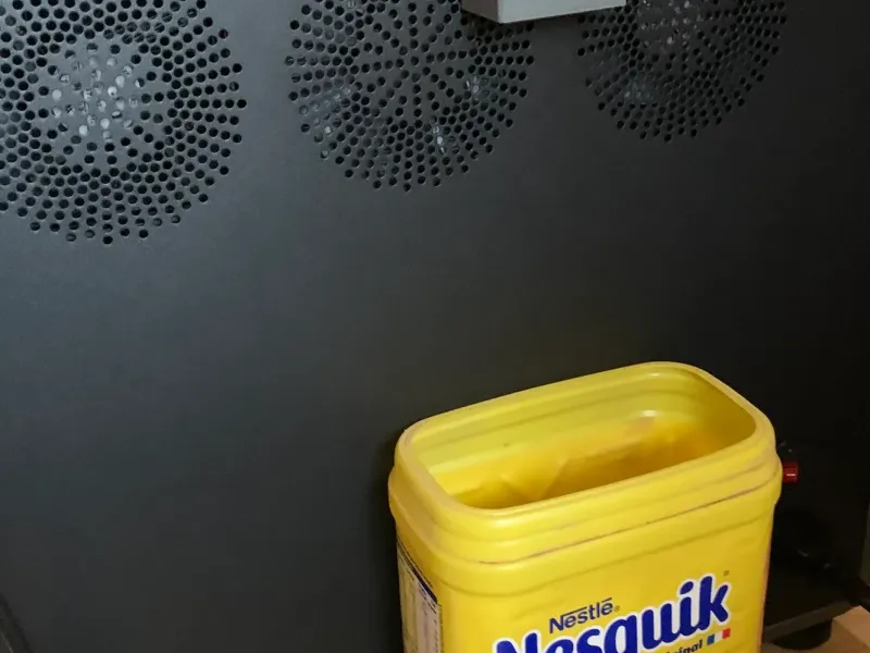 Creality K2 Plus Ausscheidungssystem