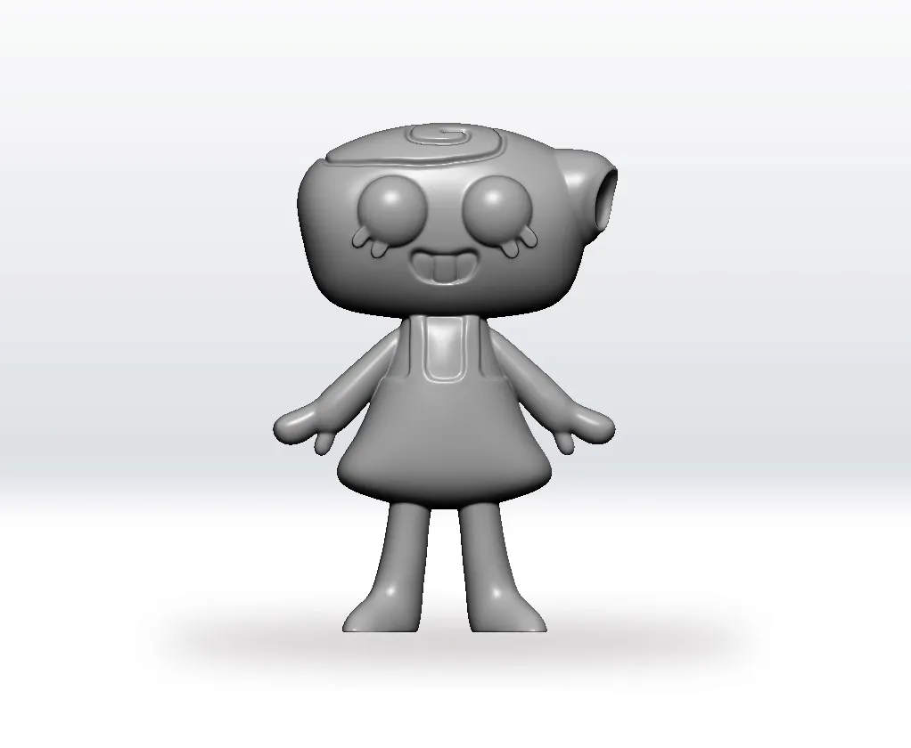 Shelly STL 3D file Dandy's World 3D FANART Model of Dandy