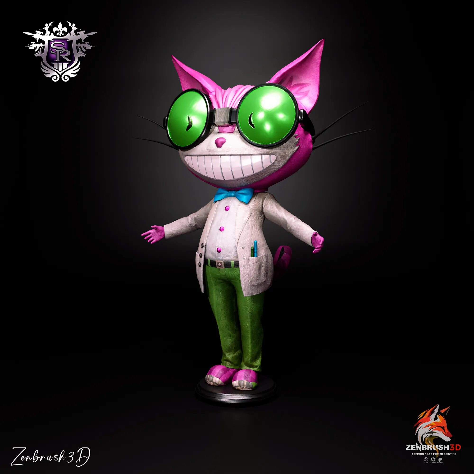 GENKI CAT - SAINTS ROW 3D PRINTING