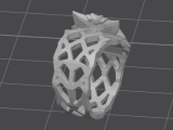 Obsidian Apex Wolf Ring – Noah0x03-3