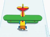 Modeled airplane-1