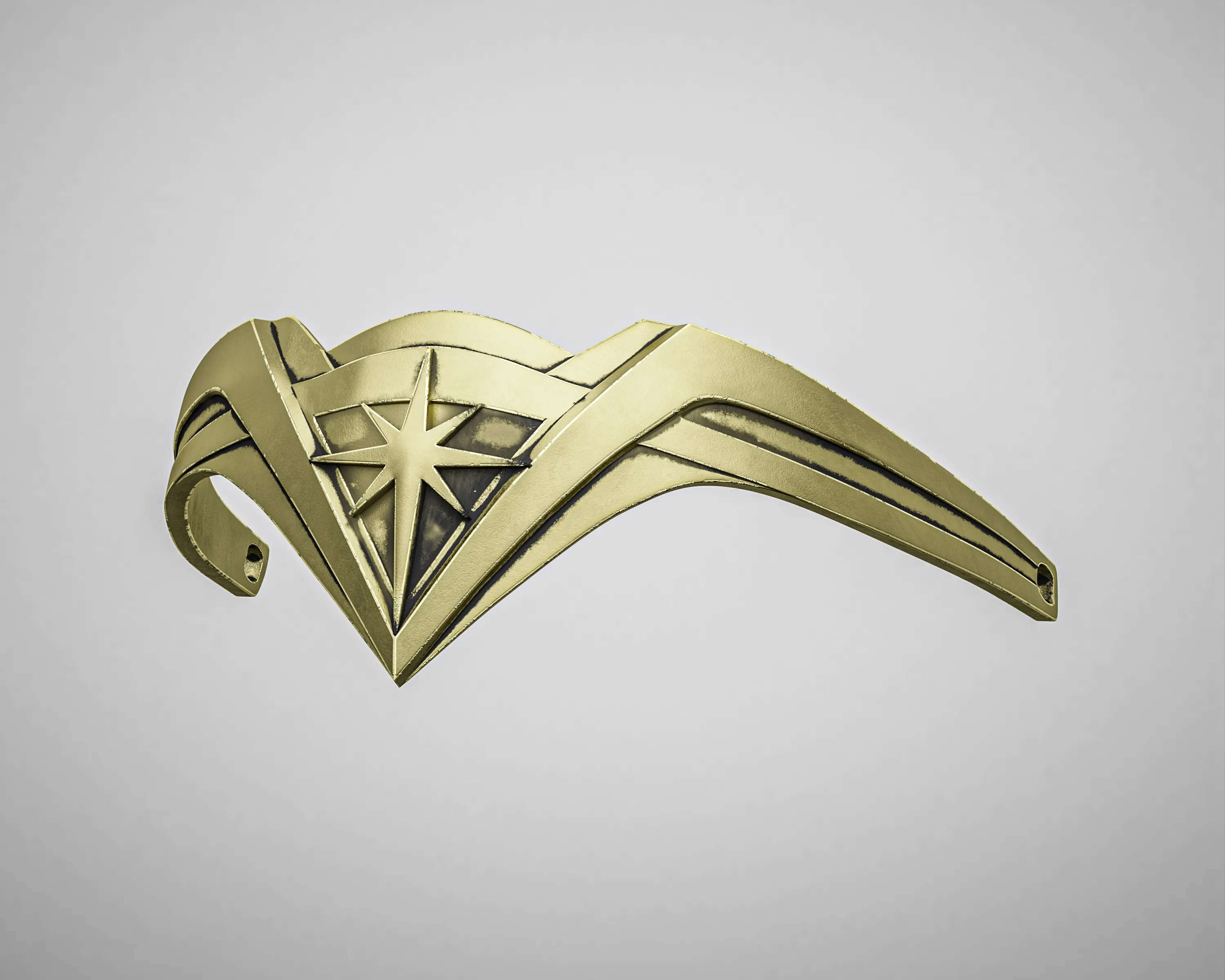 Wonder Woman Tiara - 3D Printable STL Model