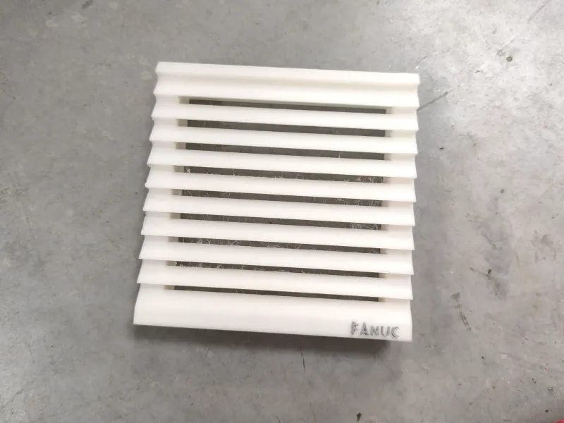 Fanuc Roboshot back cooling fan cover