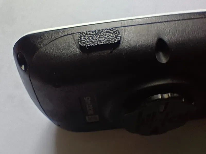Garmin Edge Touring On/Off button