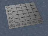 Ironing test plate Multiple layer heights + settings-1
