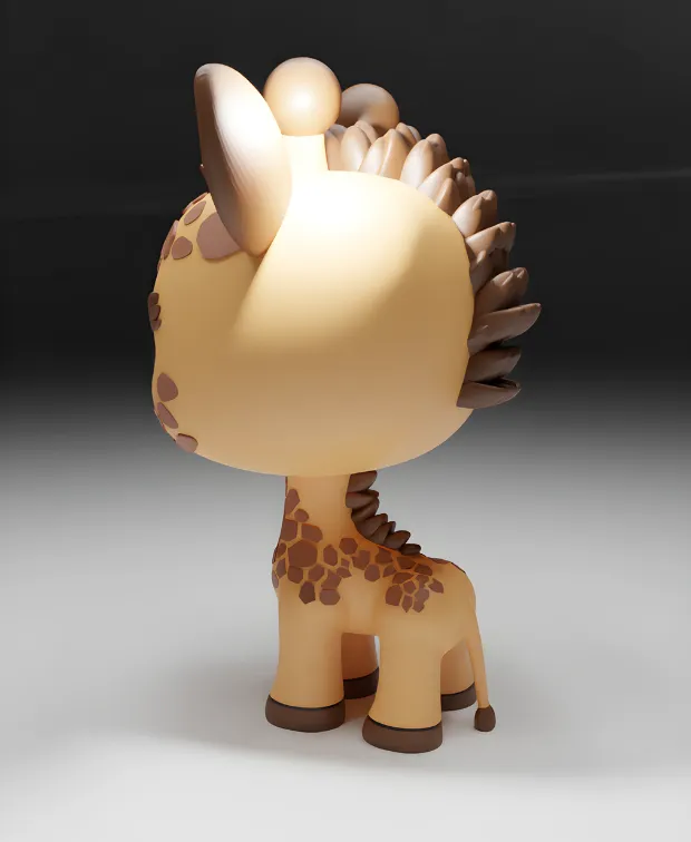 Funko Pop Cute Giraffe by Mesh Mayhem