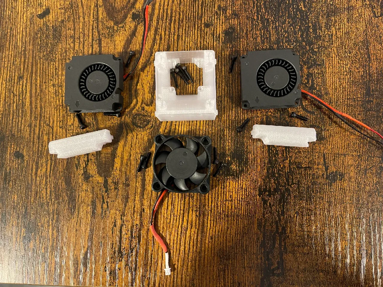 Semplice supporto per ventole Creality Ender 3 v3 KE triple 4010