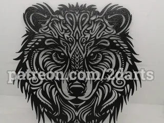 Bear Head Wall Art