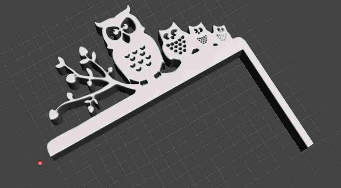door frames owls 3D models download Creality Cloud