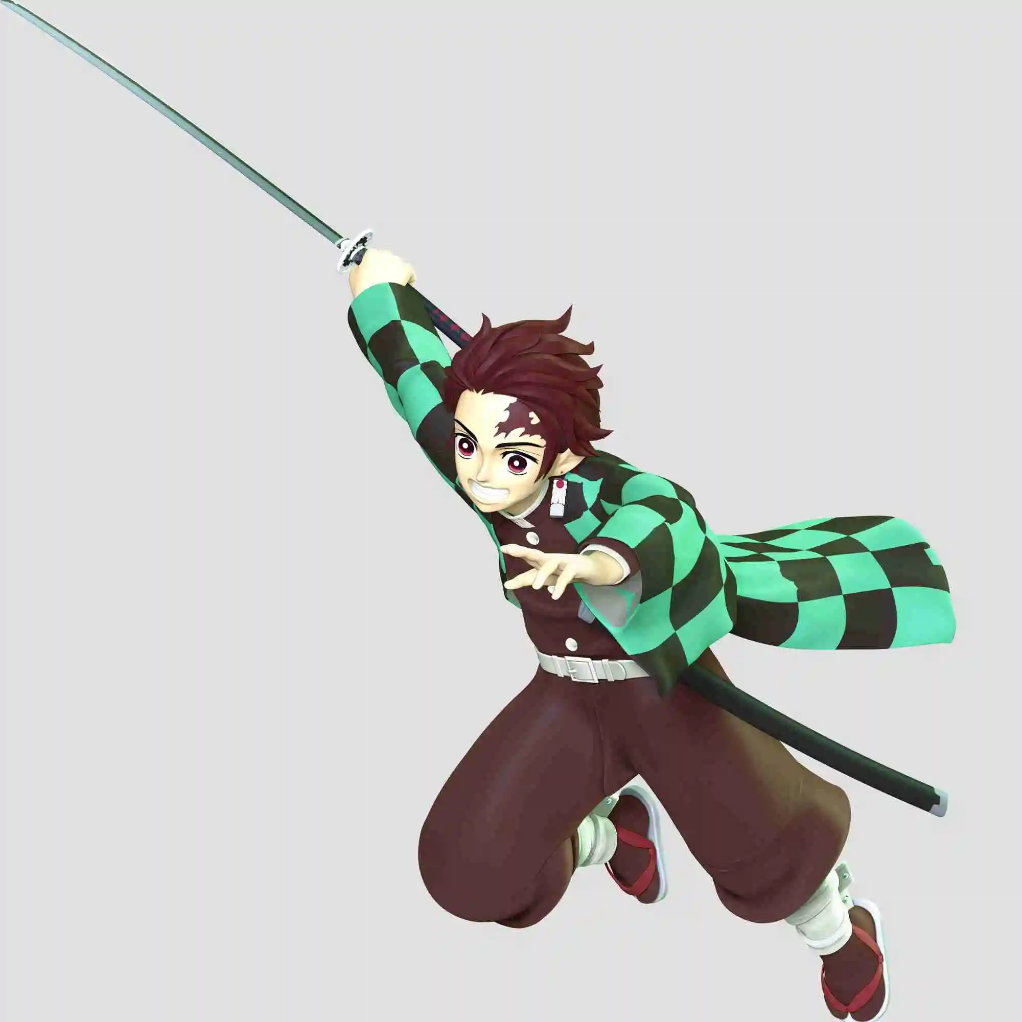 STL file TANJIRO KAMADO - KIMETSU NO YAIBA - DEMON SLAYER