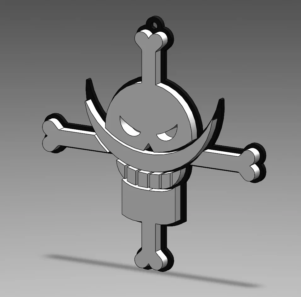 Archivos de impresora 3D | Archivo 3MF | BARBA BLANCA DE UNA PIEZA |  Creality Cloud, image size:956x946