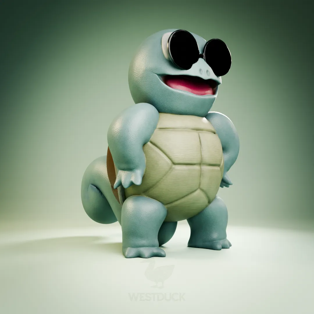 Squirtle Squad Member - Pokemon